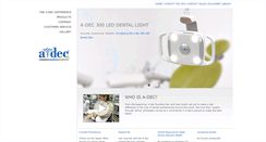Desktop Screenshot of nz.a-dec.com